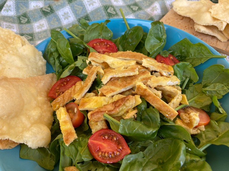 Insalata con frittata