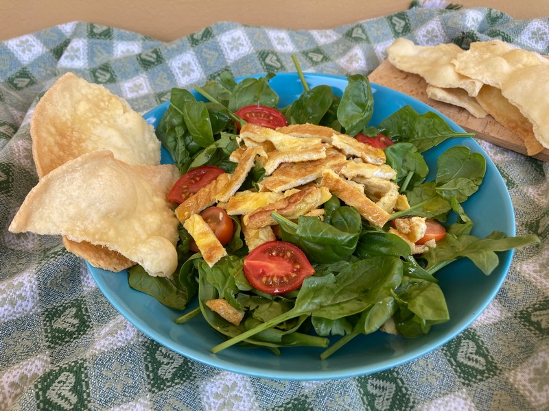 Insalata con frittata