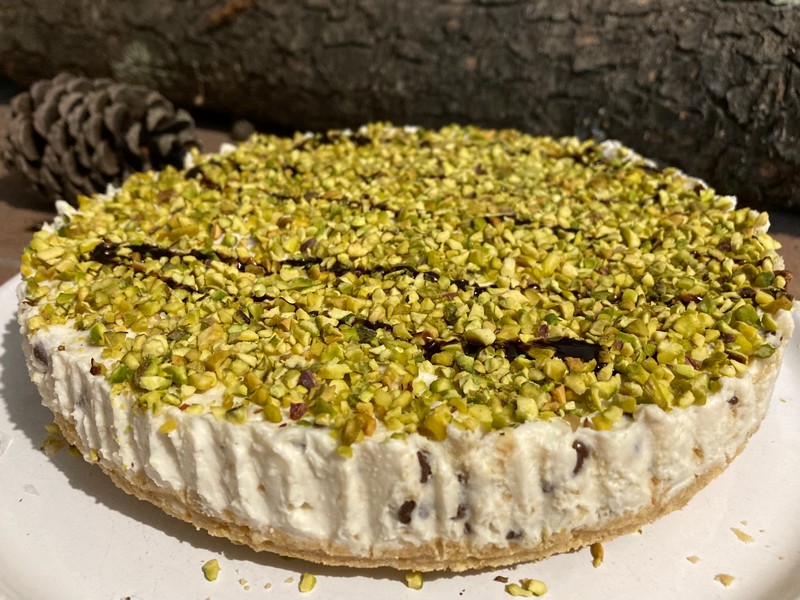 Cheesecake pistacchio