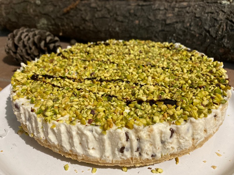 Cheesecake pistacchio