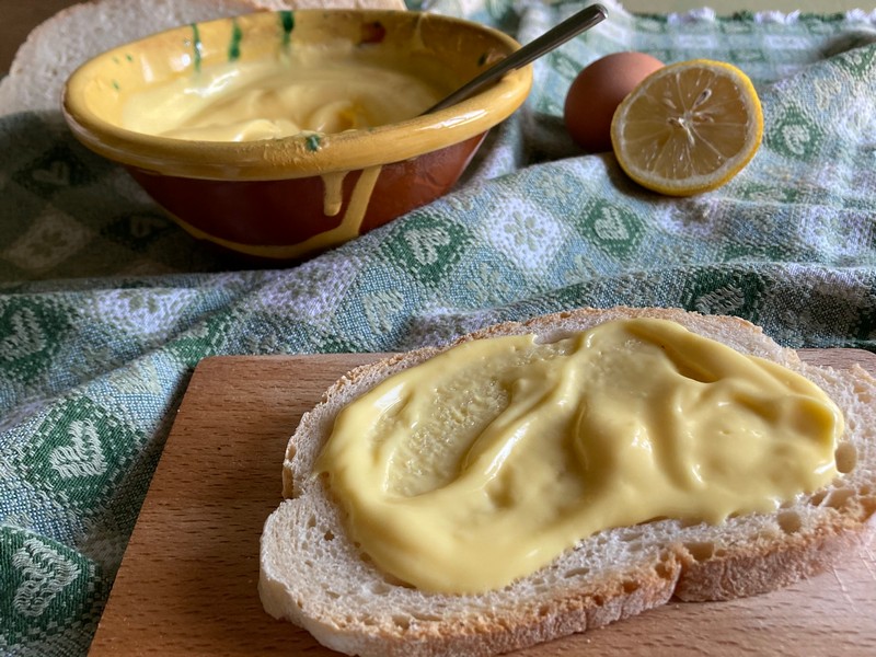 La maionese fatta in casa 